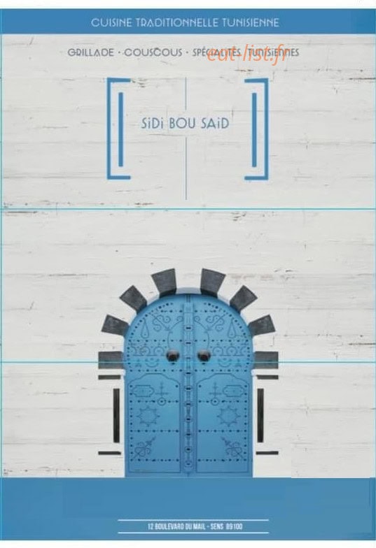 Sidi Bou Said — carte page 1