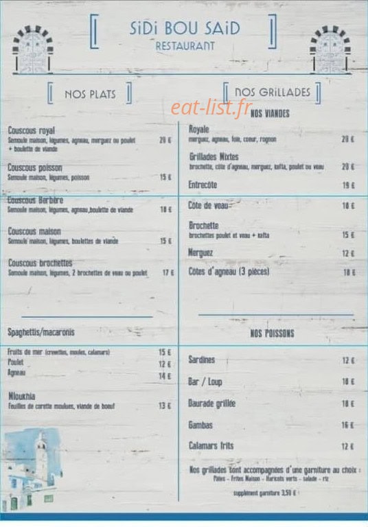 Sidi Bou Said — carte page 3
