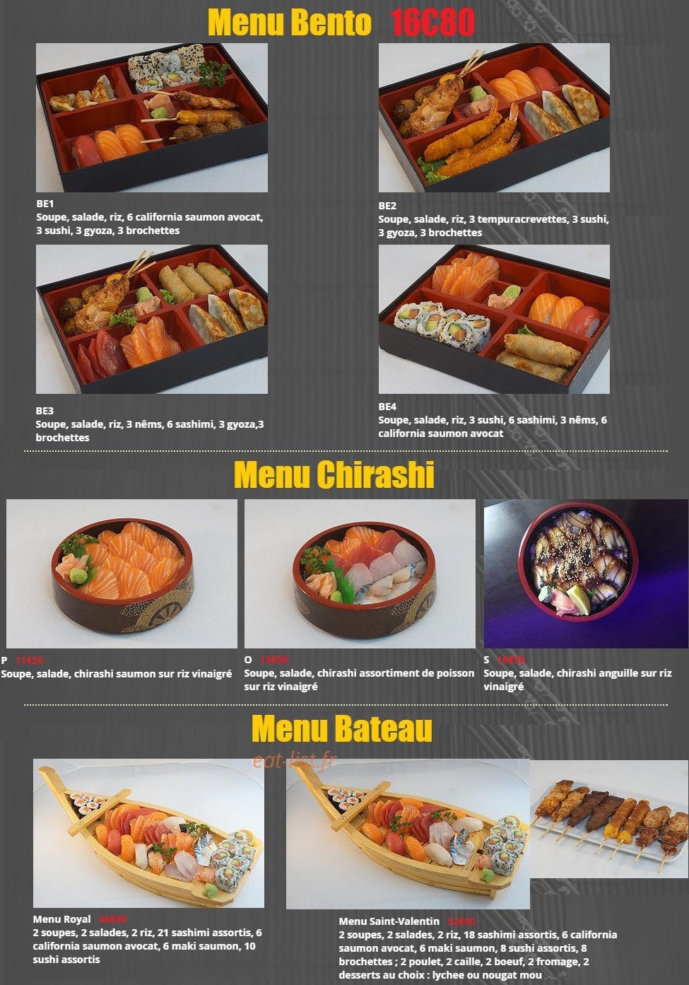 Sushi Kokyou — carte page 6