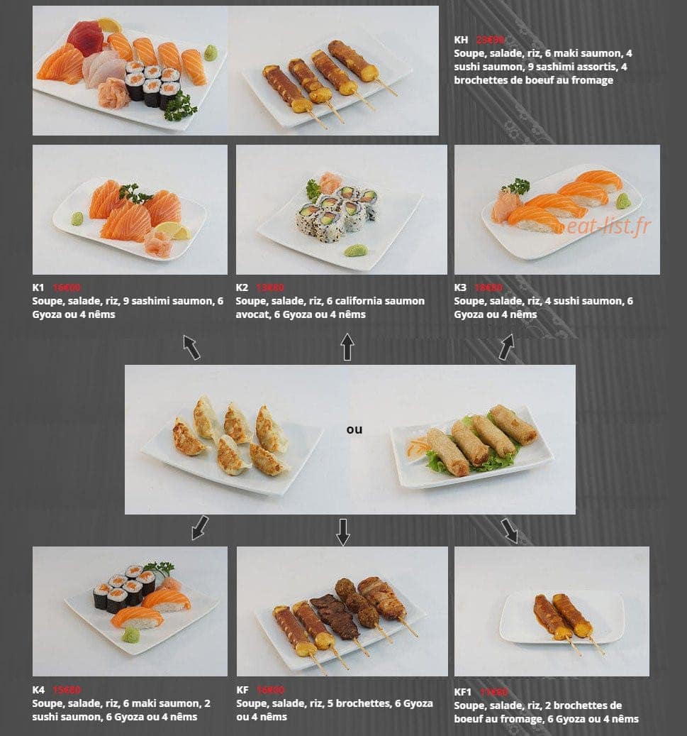Sushi Kokyou — carte page 3