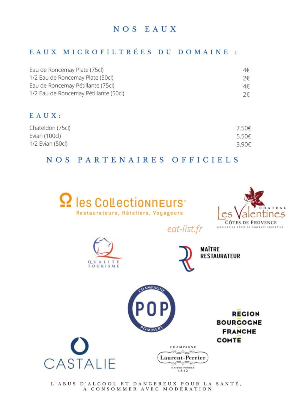Le Domaine du Roncemay — carte page 15
