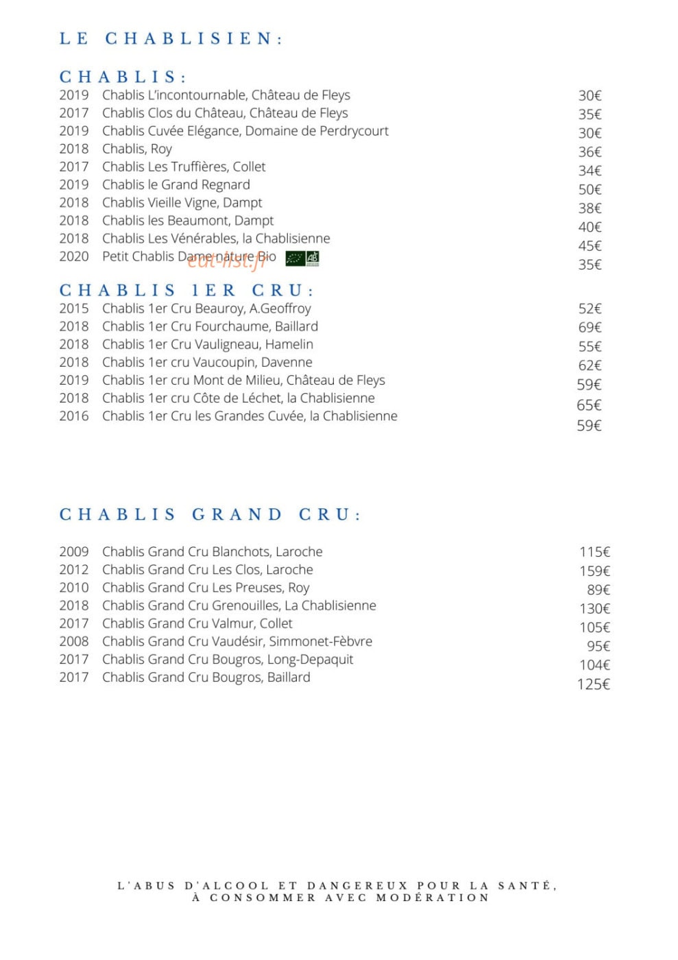 Le Domaine du Roncemay — carte page 9