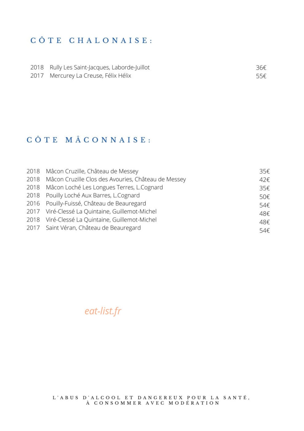 Le Domaine du Roncemay — carte page 8