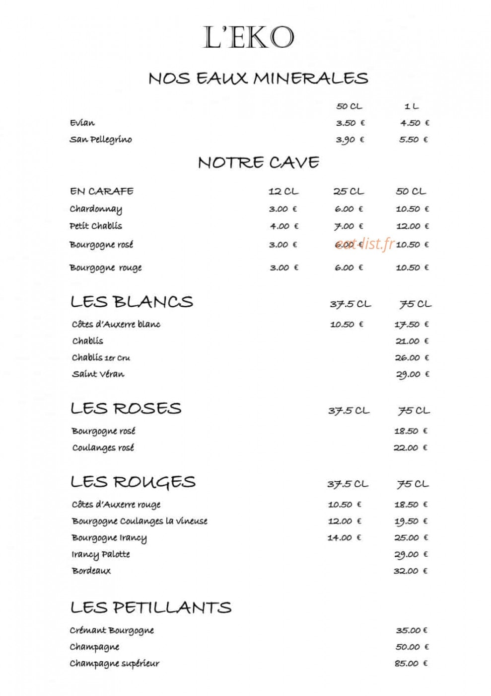L'eko — carte page 8