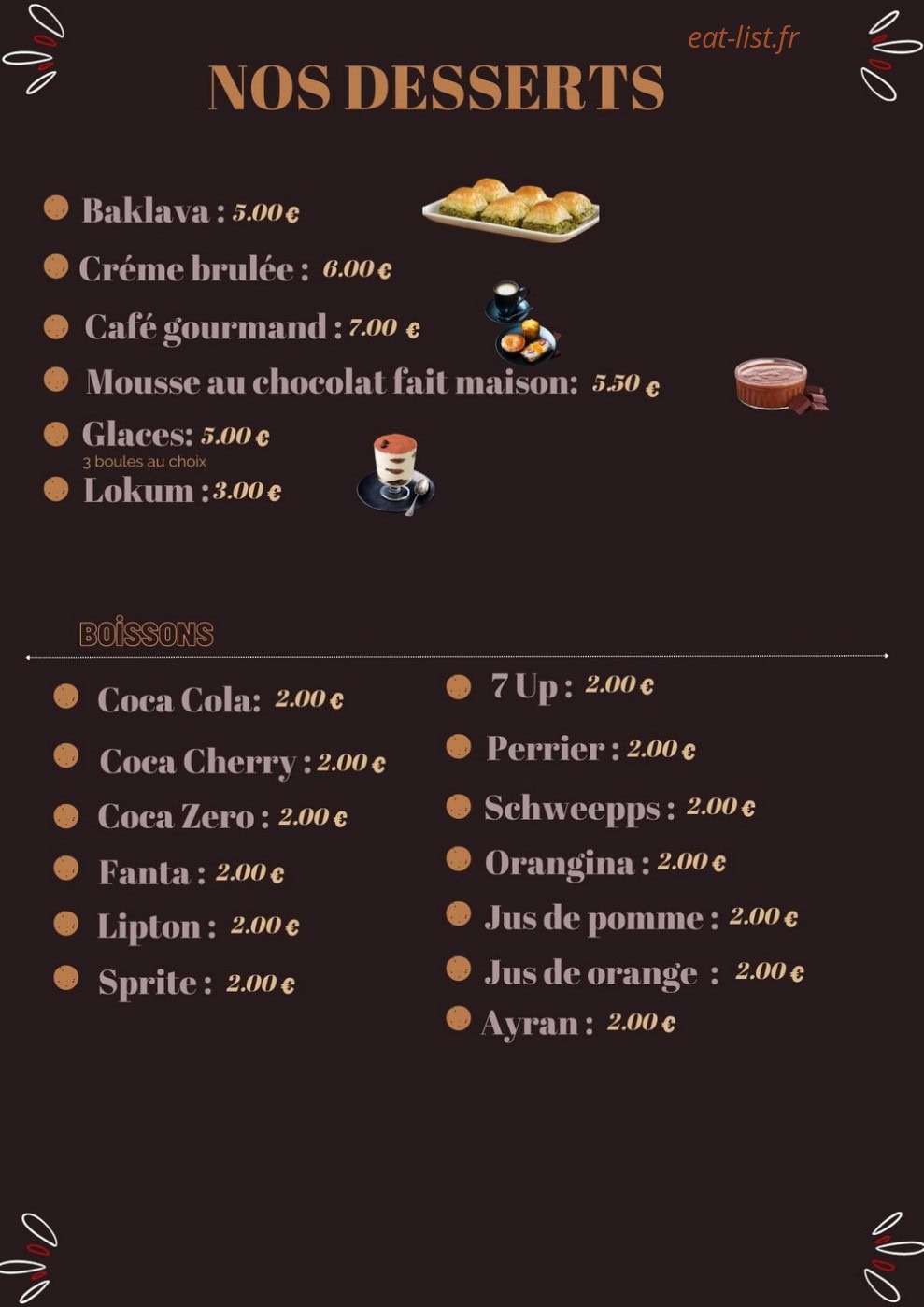 La Rose noire — carte page 5