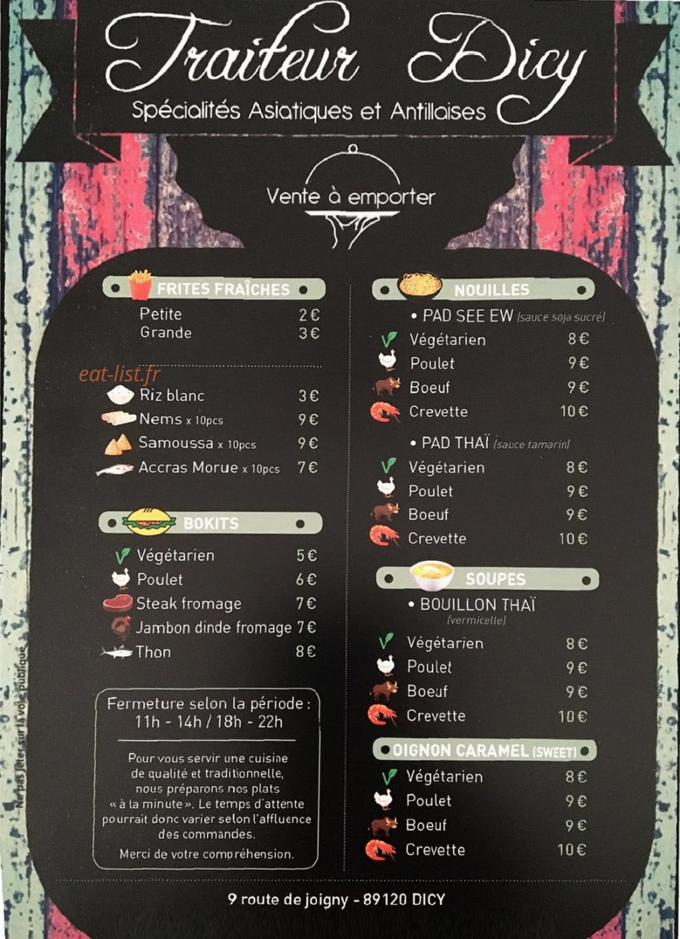 Dicy — carte page 1