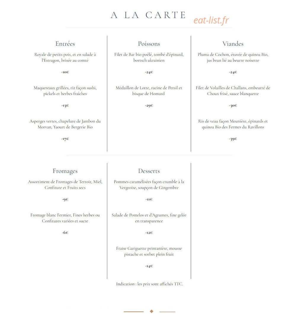 L'Ataraxie — carte page 2