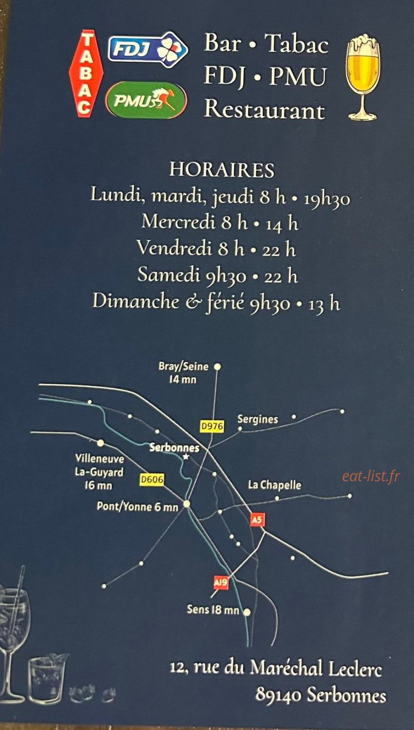 Le Serbonnes — carte page 4