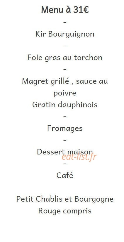 Foie gras rabuat — carte page 2