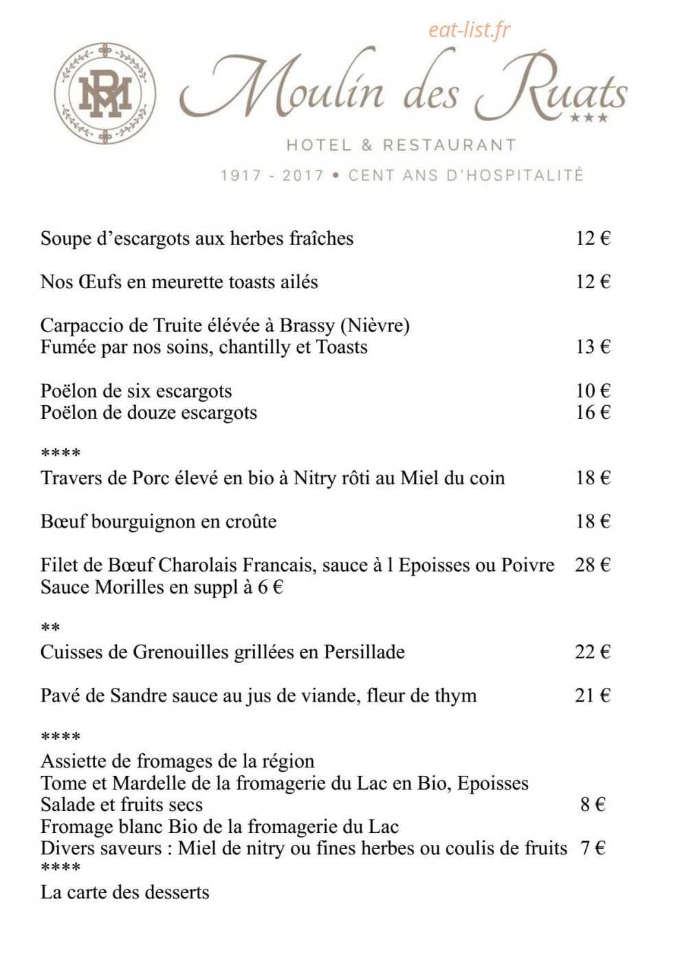 Moulin des Ruats — carte page 1