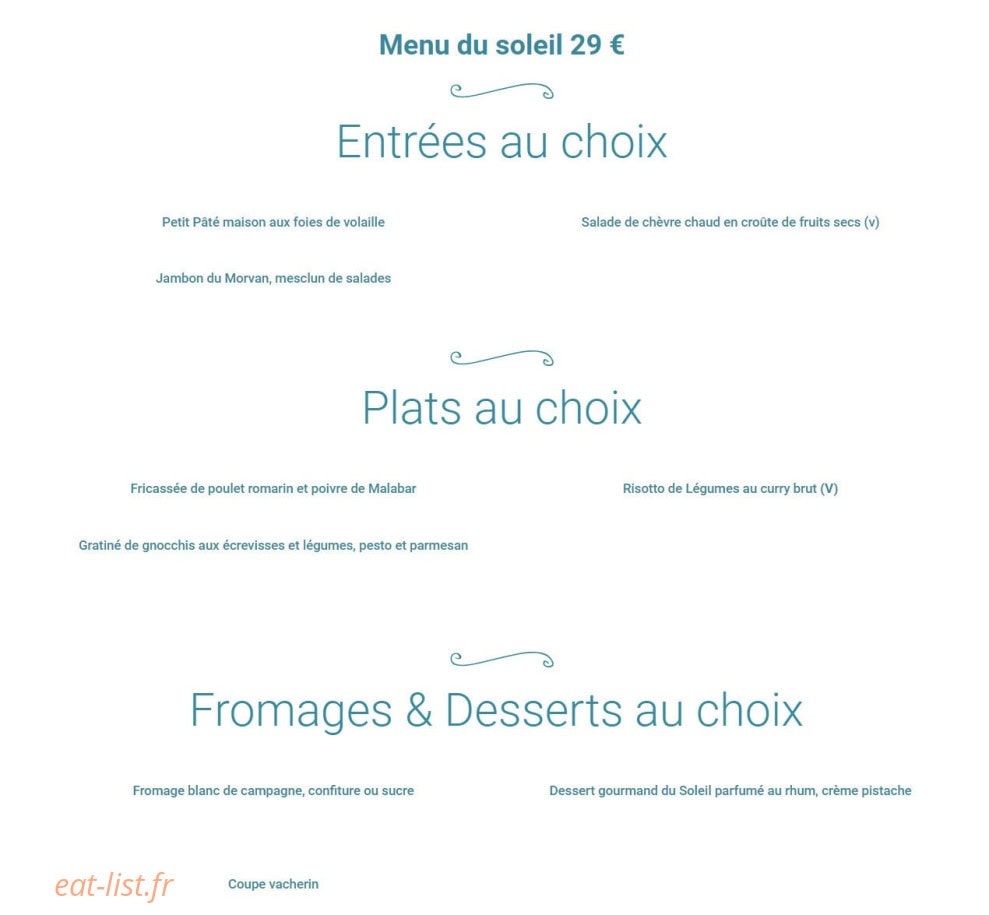 Le Chant du Coq — carte page 3