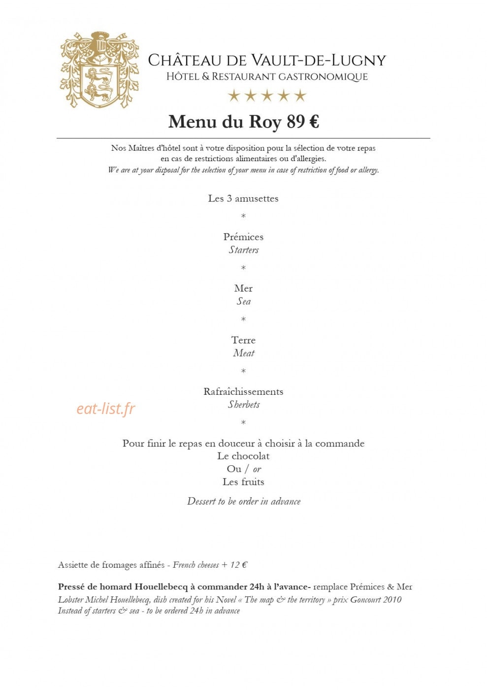 Château de Vault de Lugny — carte page 2