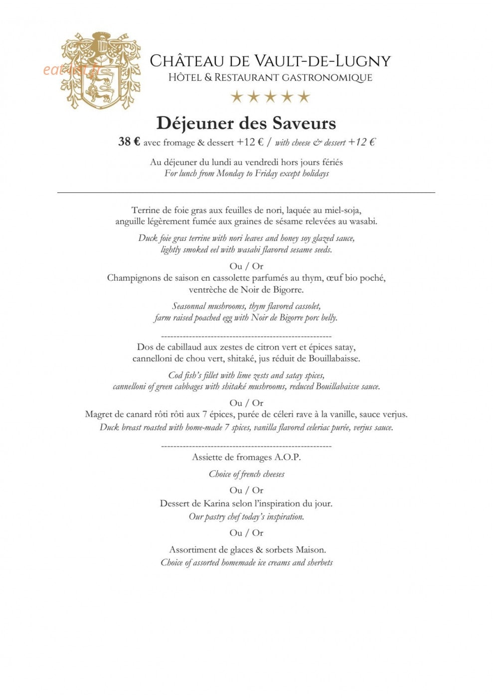 Château de Vault de Lugny — carte page 4