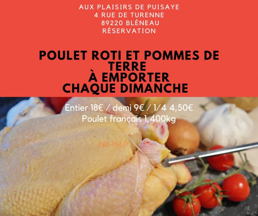 Aux Plaisirs De Puisaye — carte page 2