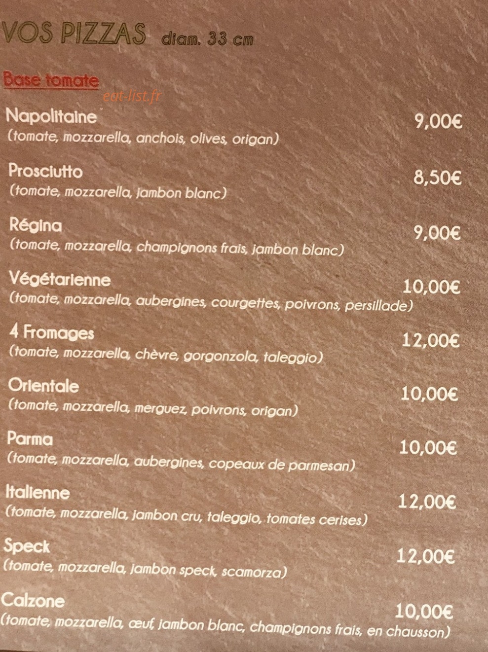 L’Evidence — carte page 1