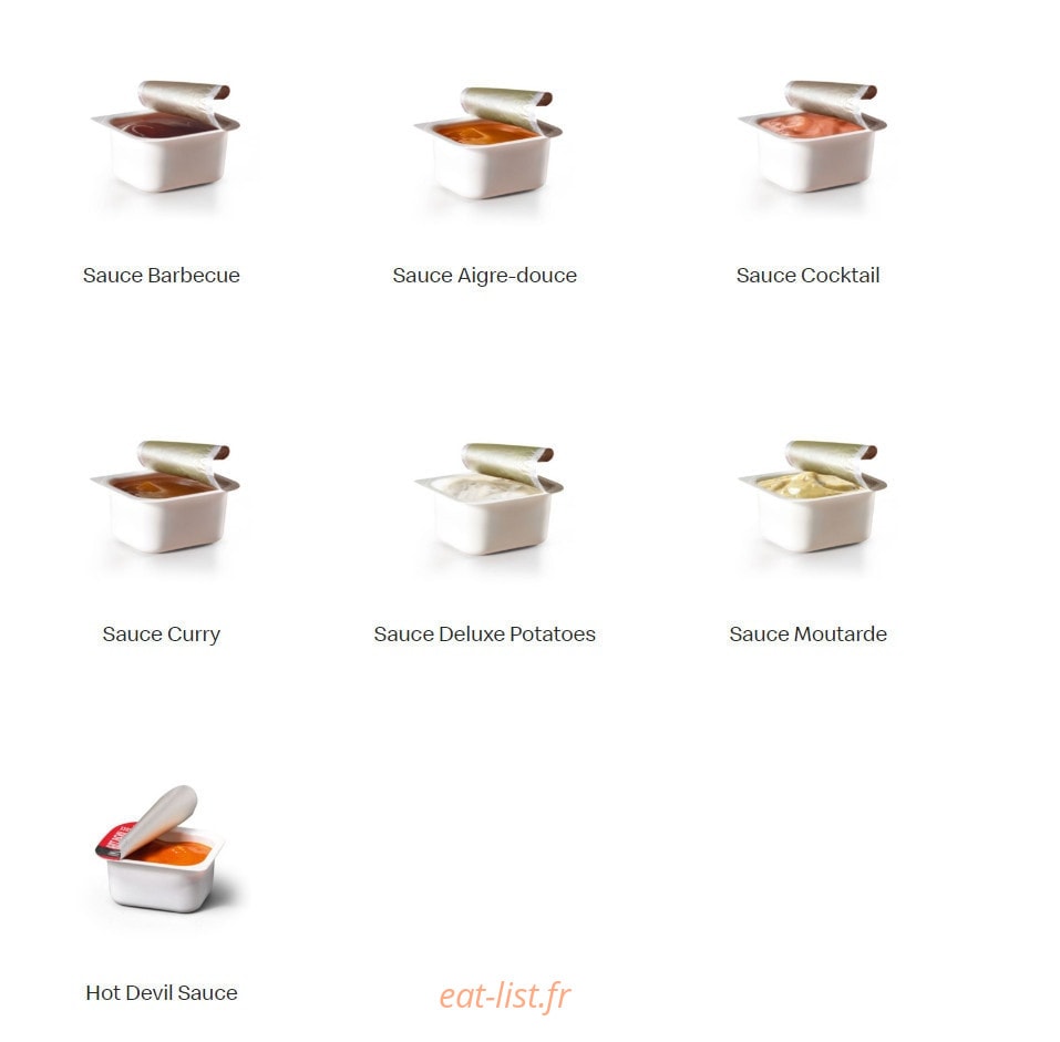 Mc Donald's — carte page 12