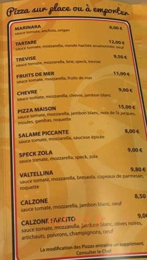 Brasserie des voyageurs — carte page 2
