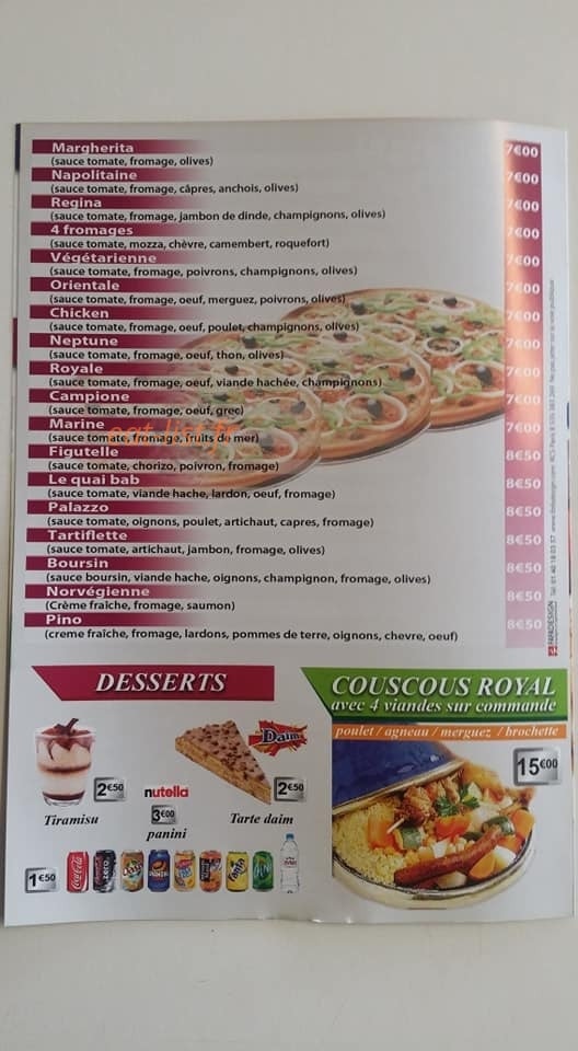 Le quai bab — carte page 1