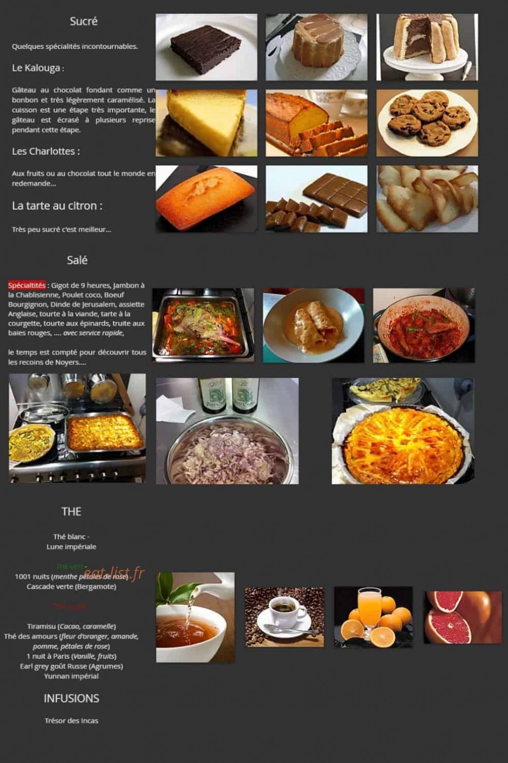 Les Granges — carte page 1