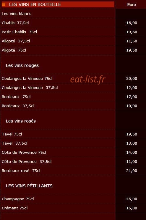 Mymy Pizza — carte page 14