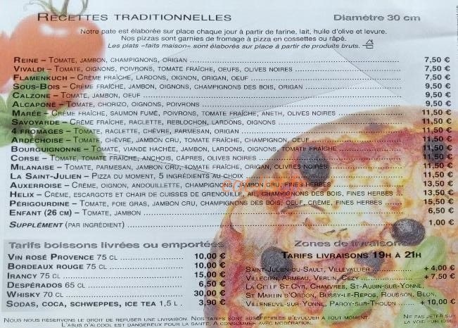 Le Saint Julien — carte page 1