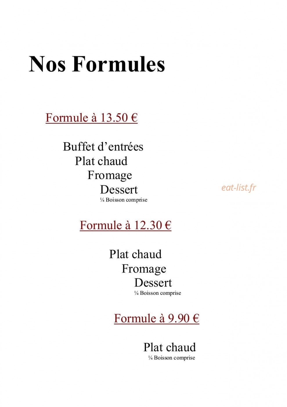 La clé des champs — carte page 1