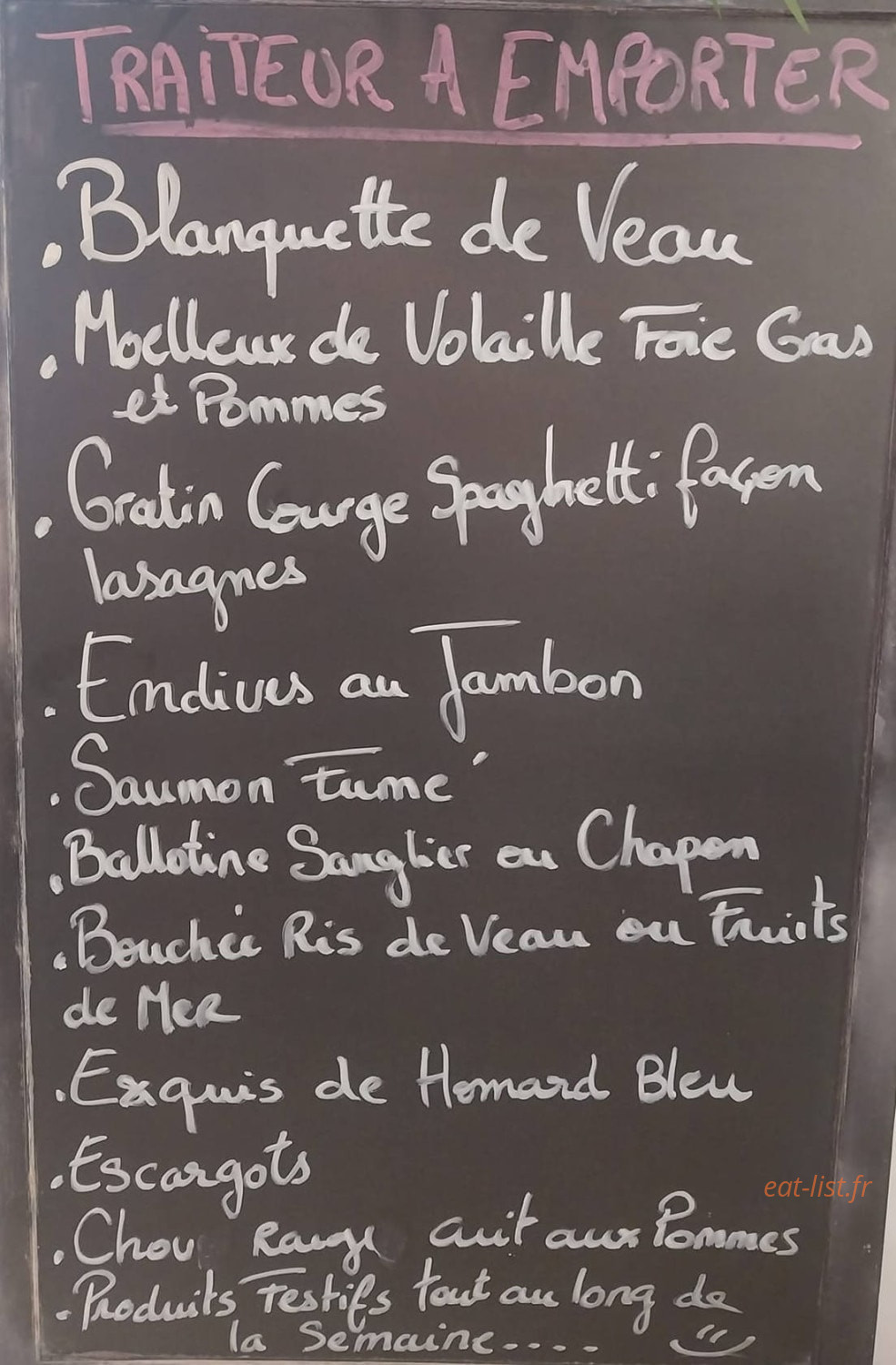 Stef et Cook — carte page 2