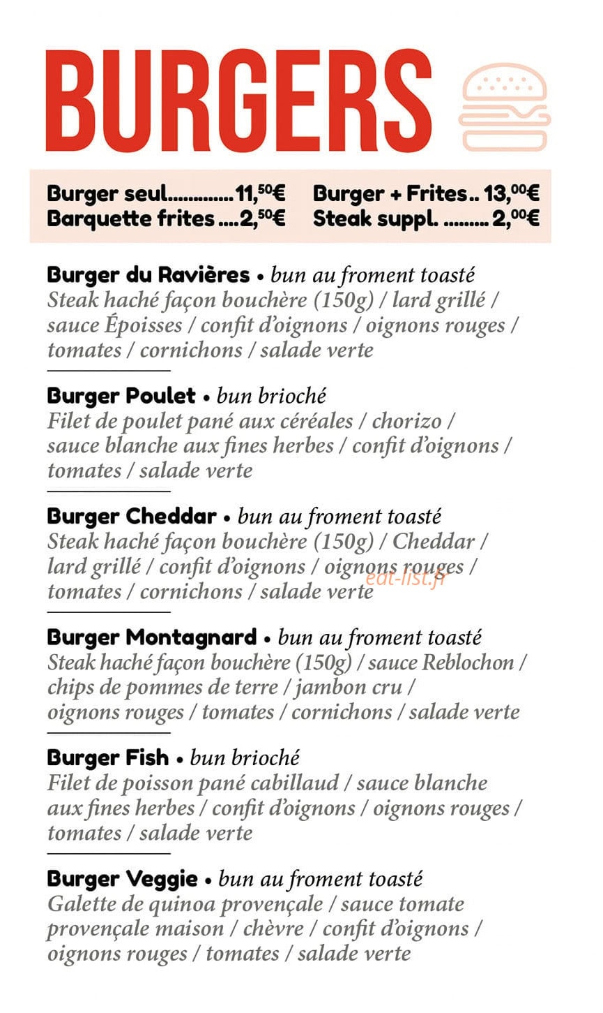 Le Ravières — carte page 1