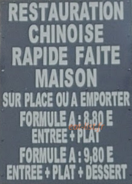 Chez Chouette — carte page 1
