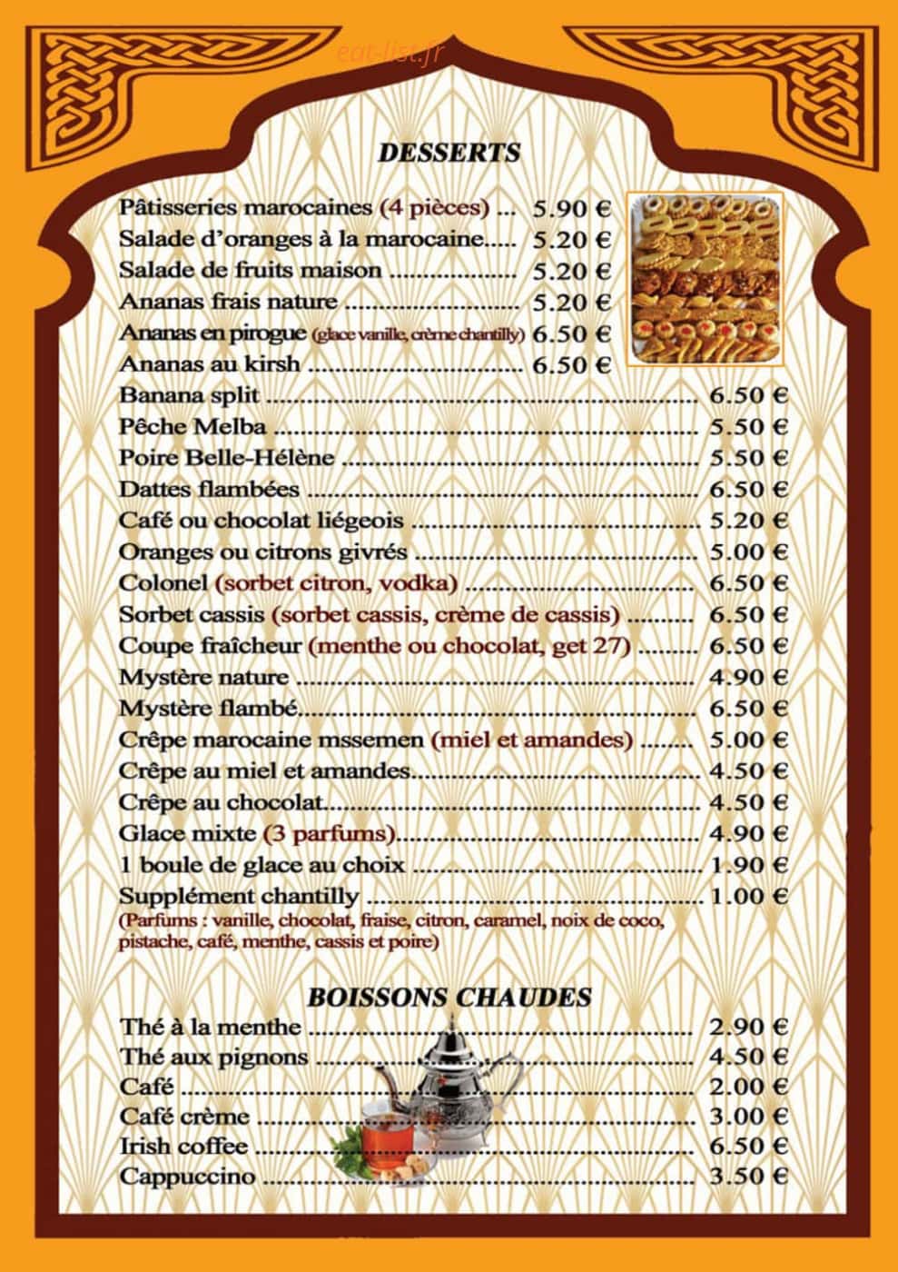 Le Riad de Marrakech — carte page 4