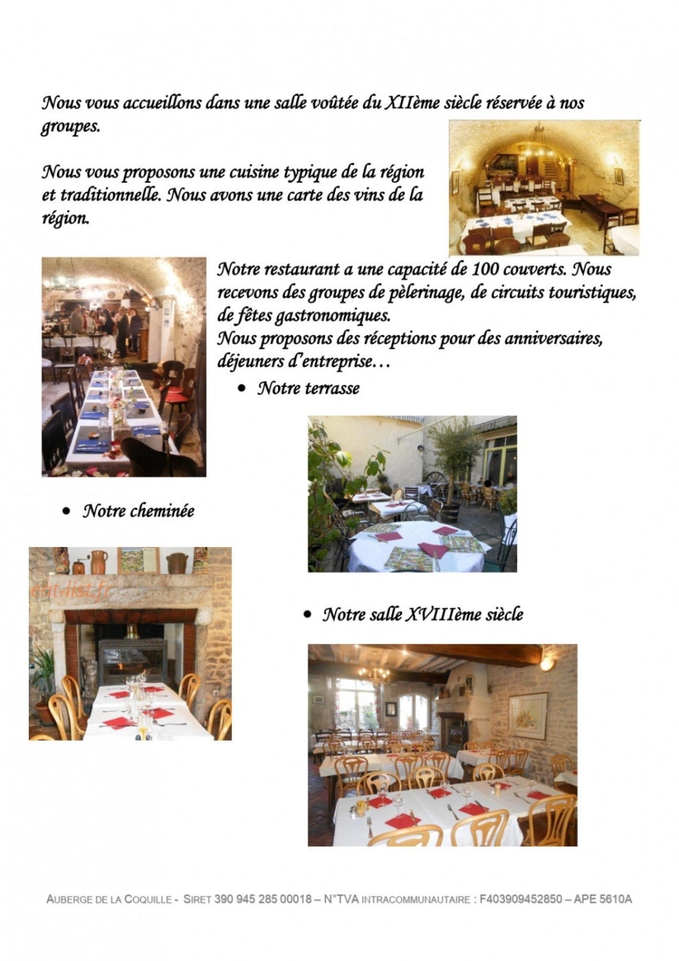 La Coquille — carte page 4