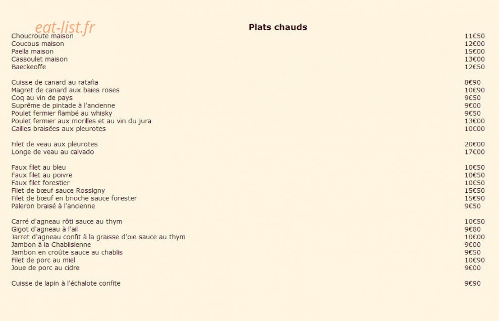 L'erable — carte page 8