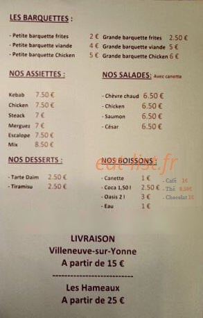 Le Majestic — carte page 2