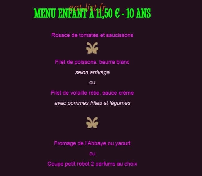 Le Saint Georges — carte page 8