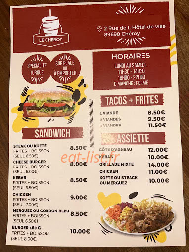 Le Chéroy — carte page 1
