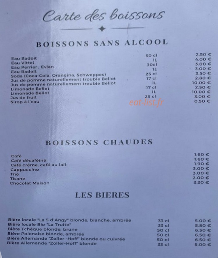 Le Chat qui rêve — carte page 2