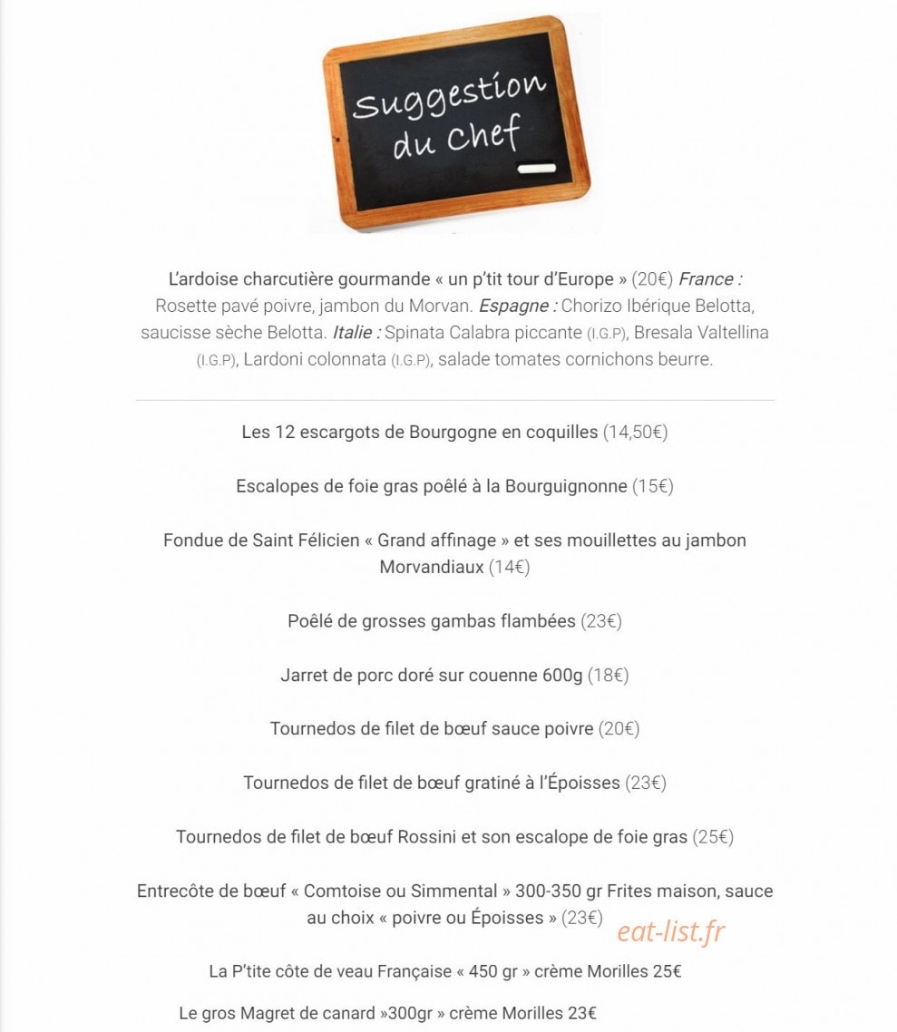 Le Saint Père — carte page 1