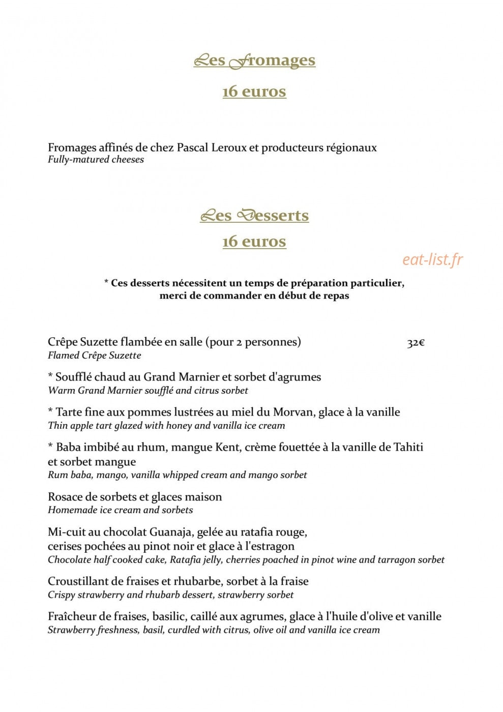 Hotellerie Des Clos — carte page 4