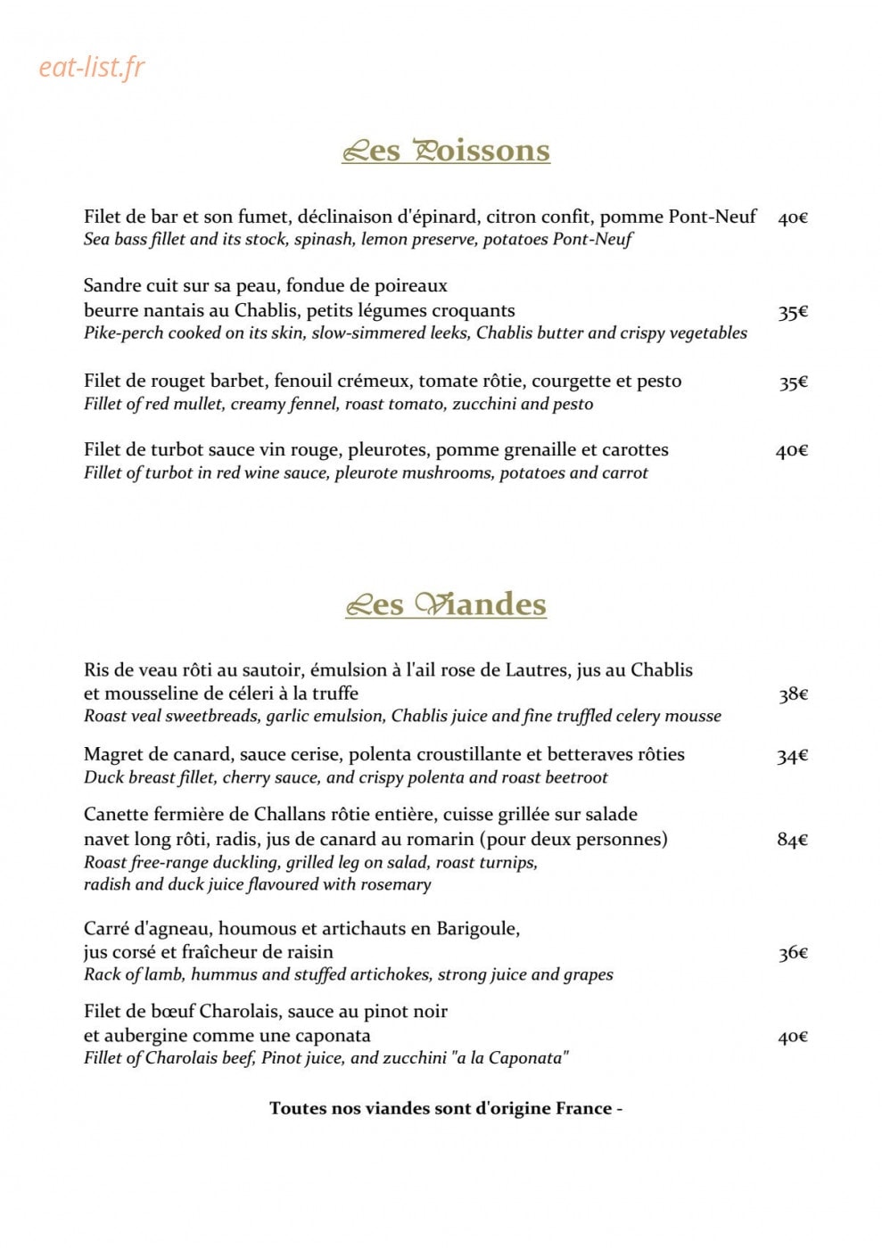 Hotellerie Des Clos — carte page 3
