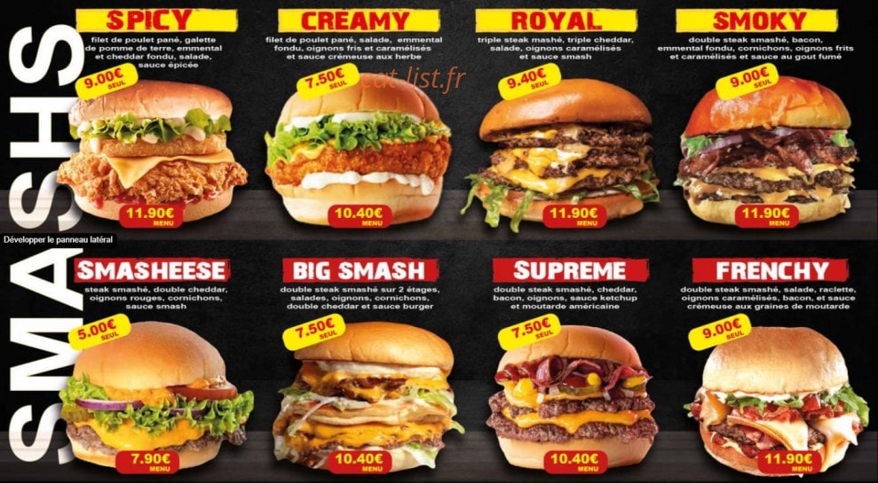 Docteur Burger — carte page 2