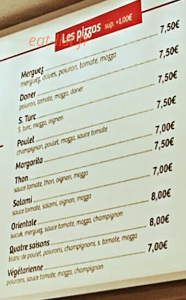Kebab du Lion — carte page 3