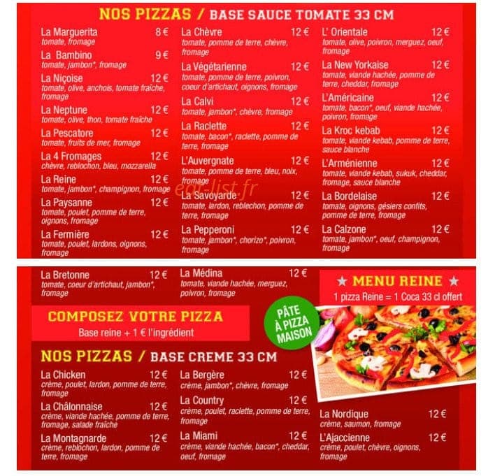 Kroc Kebab Bagatelle — carte page 3