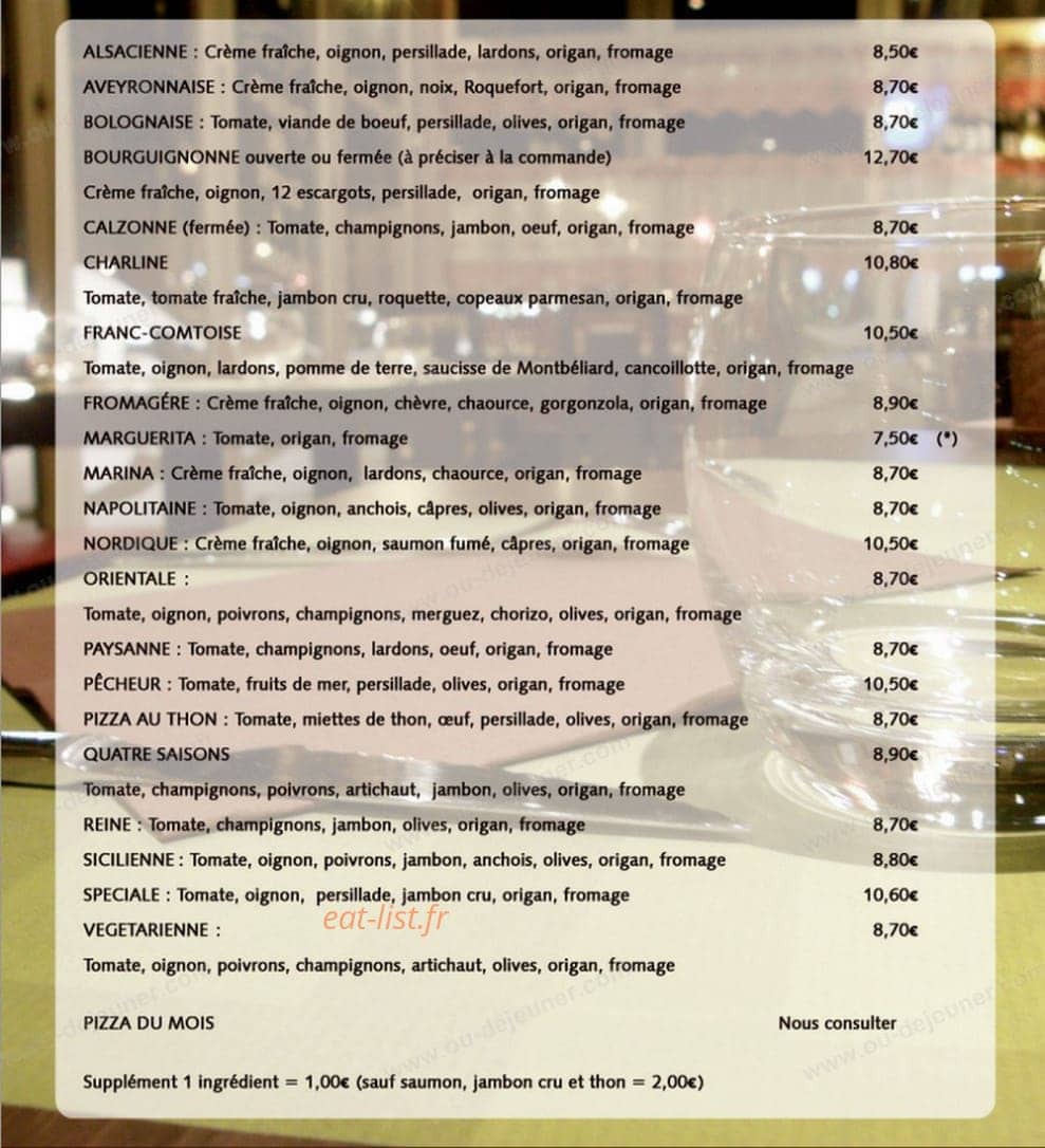 La Marina — carte page 1