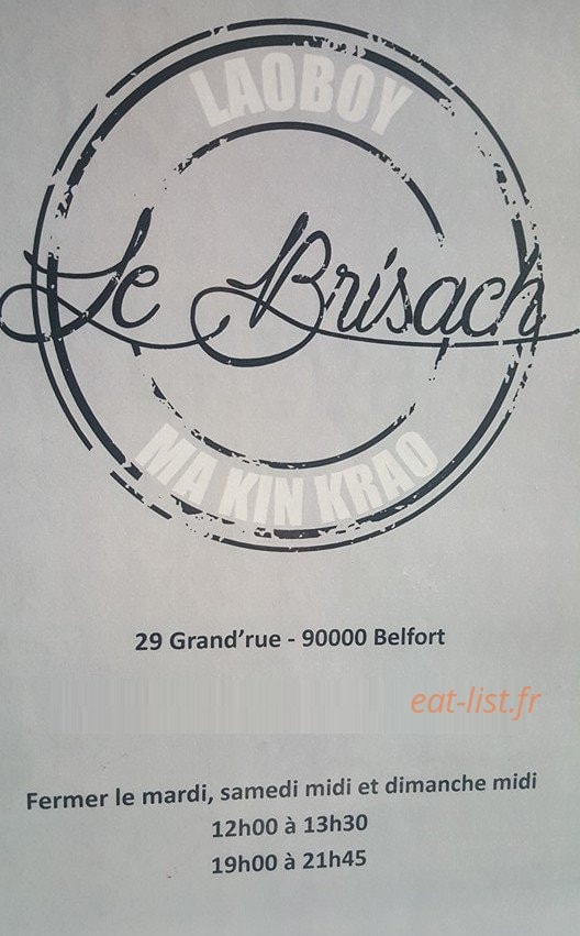 Le Brisach — carte page 1