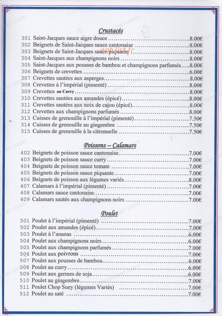 Le chateau de Chine — carte page 5