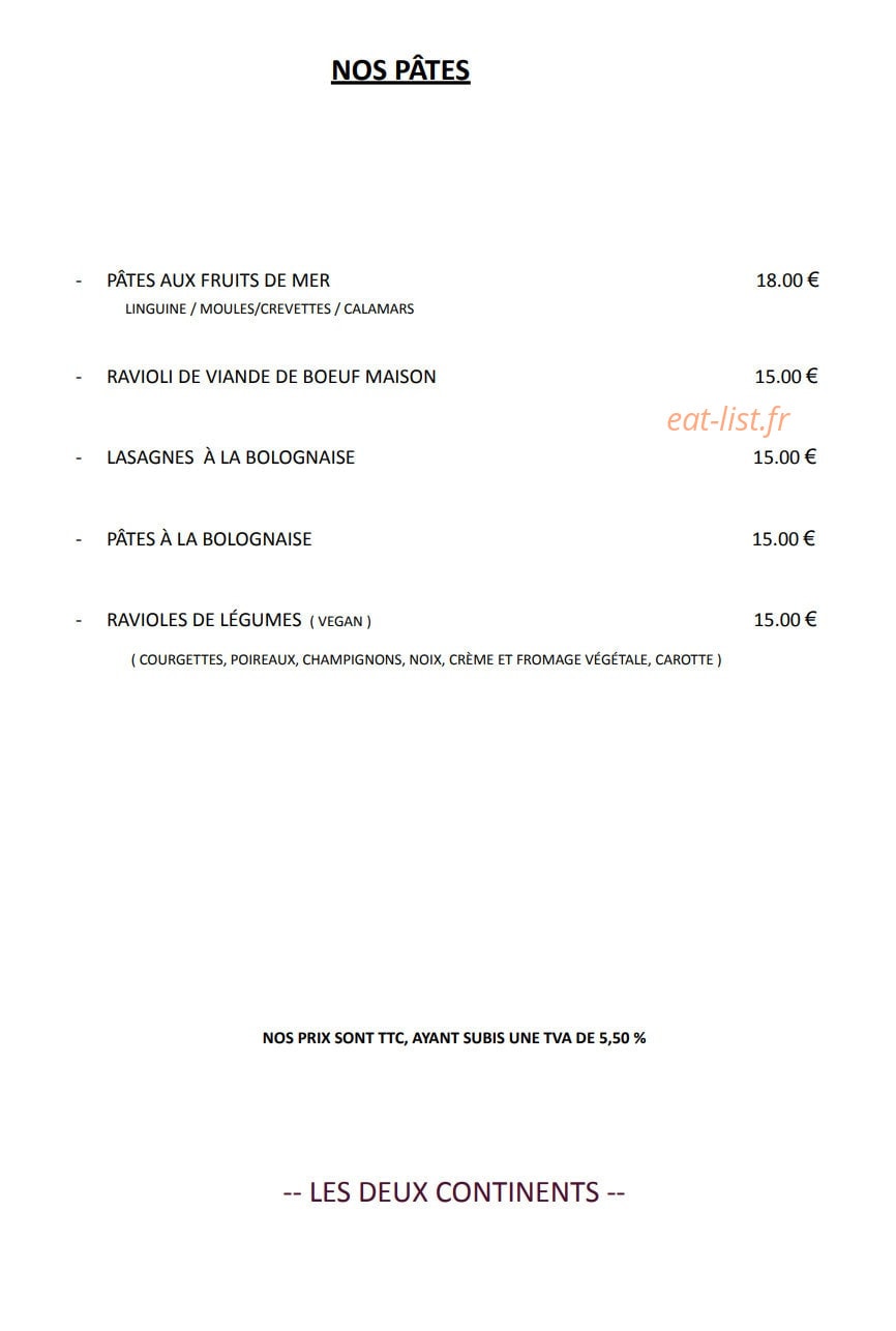 Les Deux Continents — carte page 3