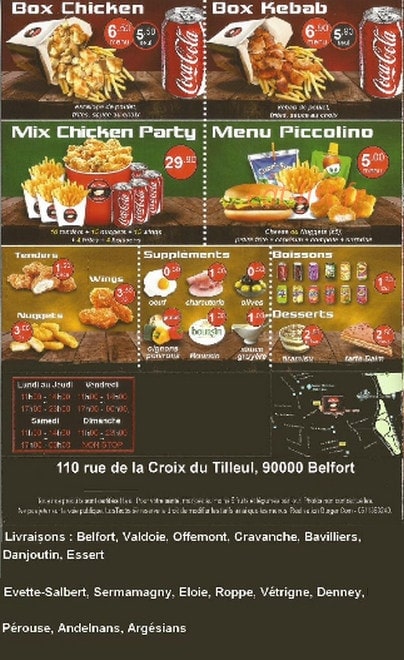 Los tacos — carte page 4