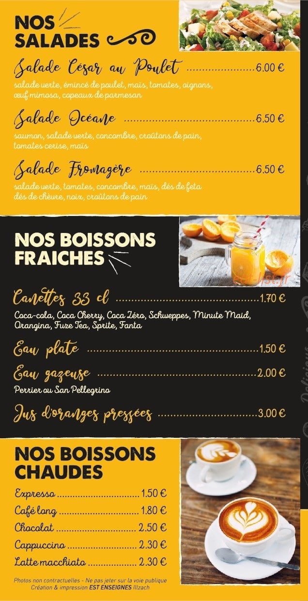 Lyly's Bagel — carte page 4