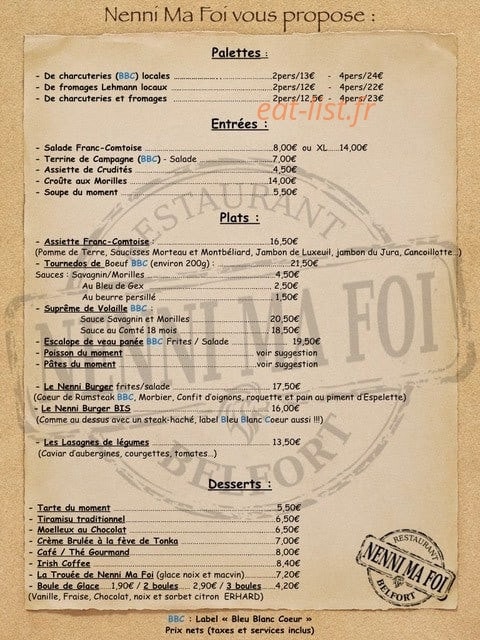 Nenni Ma Foi — carte page 2