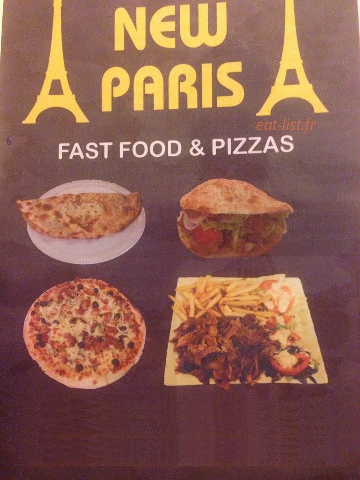 New Paris 2000 — carte page 1